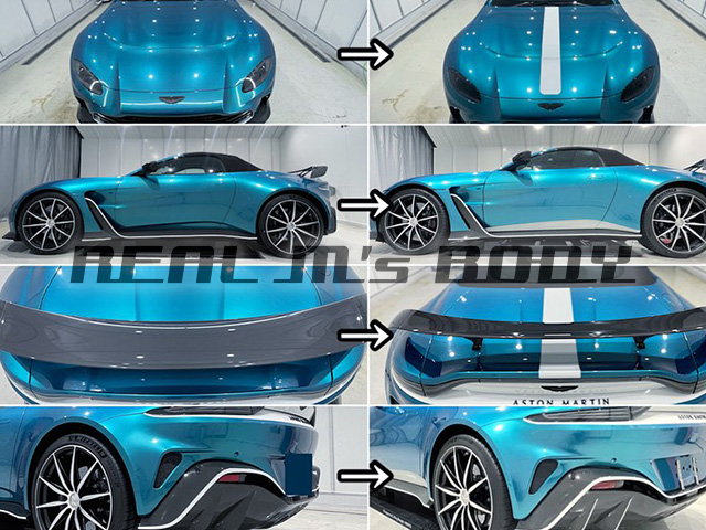 世界限定249台の貴重な一台を守る: Aston Martin V12 Vantage Roadster（アストンマーチン V12 ヴァンテージ ロードスター）のプロテクションフィルム施工