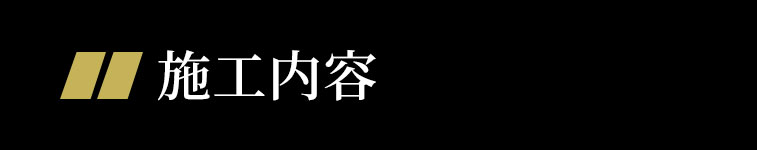 施工内容