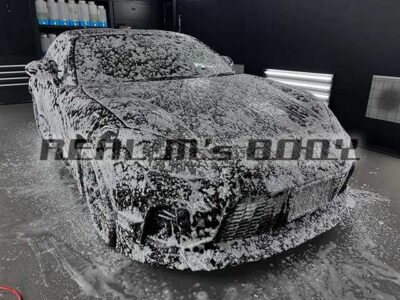  新車でも磨く理由とは？GR86 × 傷の見える研磨ブース施工