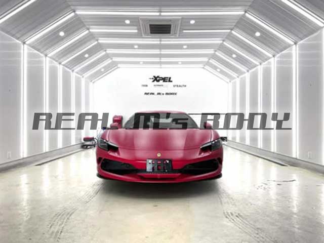 【フェラーリ296GTB】フルマットコーティング施工事例