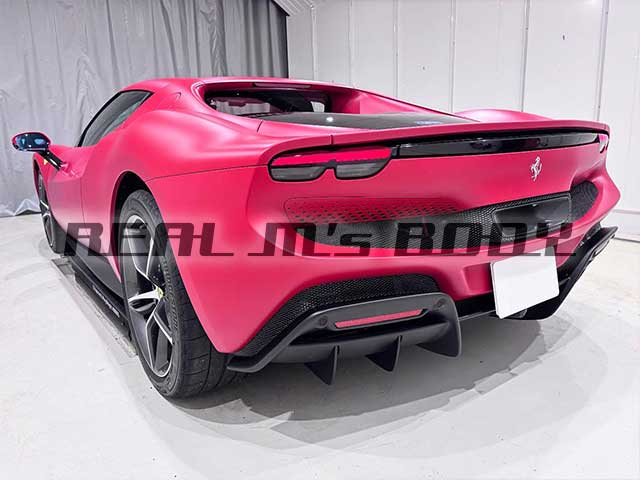 【フェラーリ296GTB】フルマットコーティング施工事例