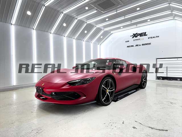 【フェラーリ296GTB】フルマットコーティング施工事例